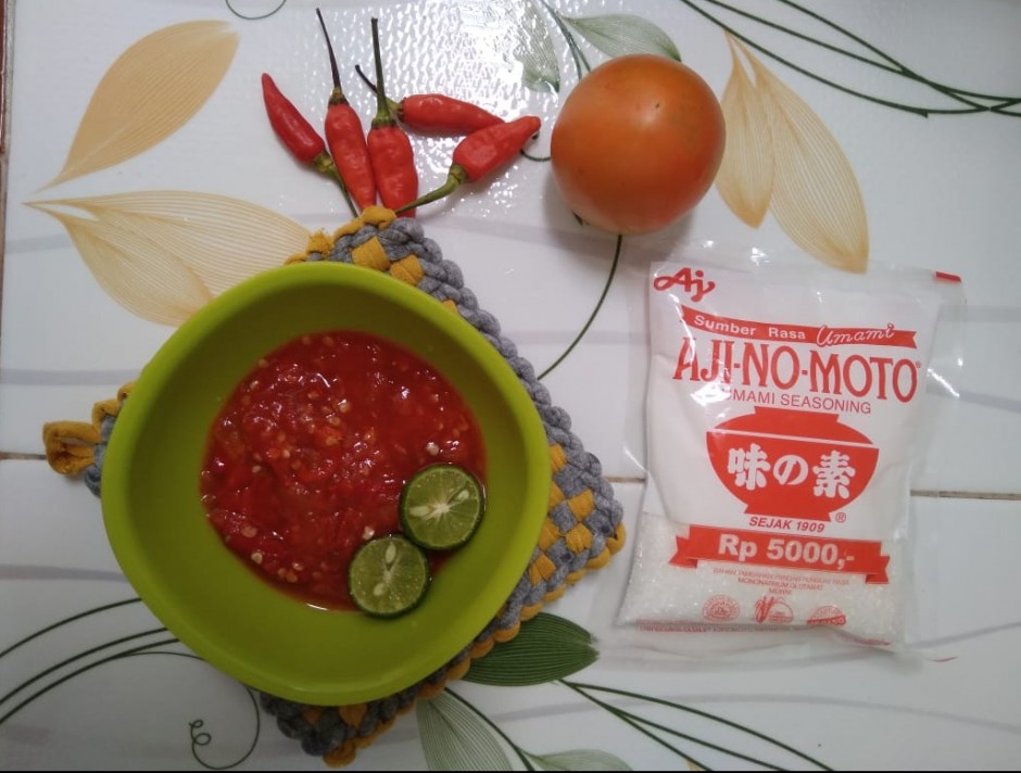 sambal jeruk limo sederhana